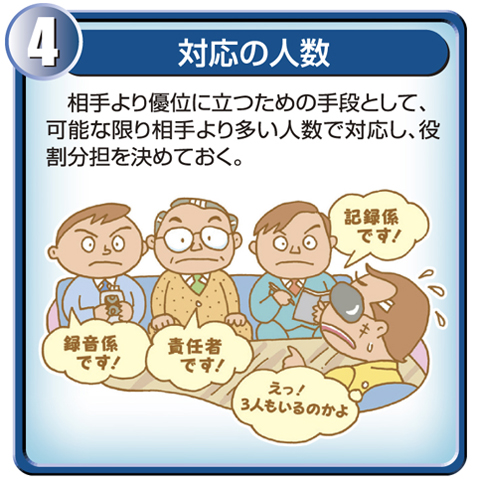 対応の人数