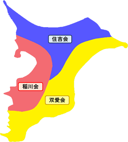 千葉県内の情勢図
